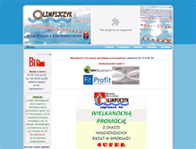 Tablet Screenshot of basen-olimpijczyk.com.pl